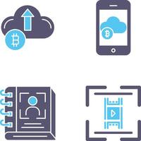Up Arrow and Cloud Icon vector