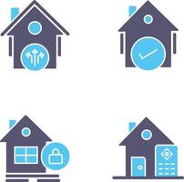 Vent and Houses Icon vector