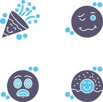 Drunk and Poppers Icon vector