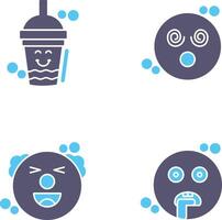 Drink and Dizzy Icon vector