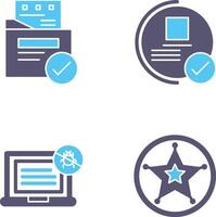 File Protection and Guarantee Icon vector