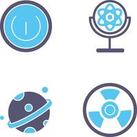 Gyroscope and Power Icon vector