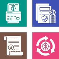 Payment and Protection Icon vector