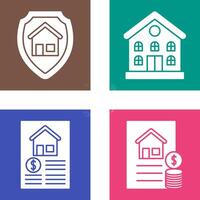 Protection and Property Icon vector