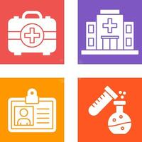 First Aid Kit and Healthcare Icon vector