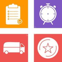 checklist and limited offer Icon vector