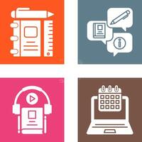 Learning Tools and Education Icon vector