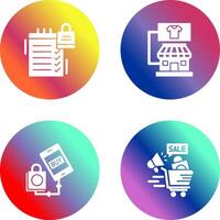 Shopping and Store Icon vector