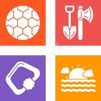 Soccer and Tools Icon vector