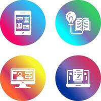 Conversation and Knowledge Icon vector