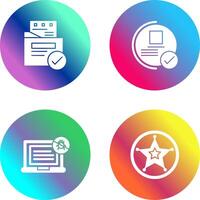 File Protection and Guarantee Icon vector