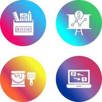 Stationery and Presentation Icon vector