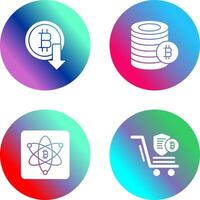 Lose and Coins Icon vector