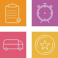 checklist and limited offer Icon vector