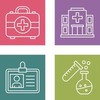 First Aid Kit and Healthcare Icon vector