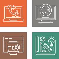 Incubator and Inovation Icon vector