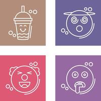 Drink and Dizzy Icon vector