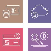 Money and Cloud Icon vector