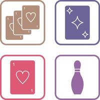 Deck of Card and Card Icon vector