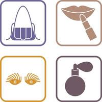 Bag and Beauty Icon vector