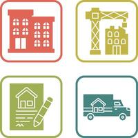 Building and Construction Icon vector