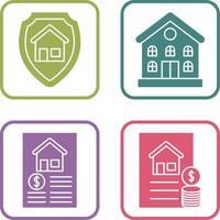 Protection and Property Icon vector