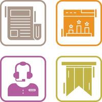 News and Ranking Icon vector