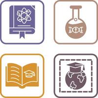 Science and Dna Icon vector