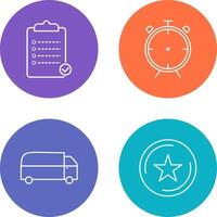 checklist and limited offer Icon vector