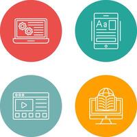 Workshop and Education App Icon vector