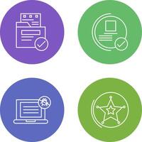 File Protection and Guarantee Icon vector