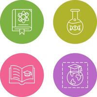 Science and Dna Icon vector