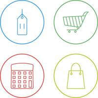 deals and shopping cart Icon vector