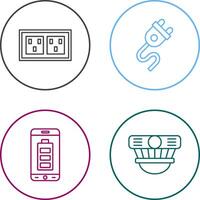 Socket and Plug Icon vector