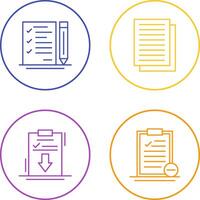 Agreement and Document Icon vector