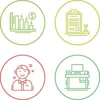 Loss and Stamp Icon vector