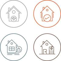 Vent and Houses Icon vector