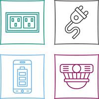 Socket and Plug Icon vector