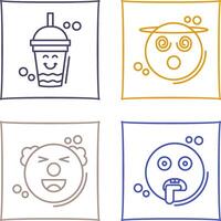 Drink and Dizzy Icon vector