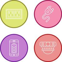 Socket and Plug Icon vector