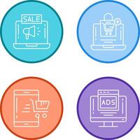 Purchase and Sale Icon vector