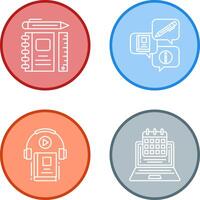 Learning Tools and Education Icon vector