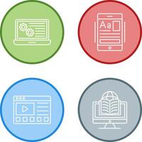 Workshop and Education App Icon vector