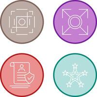 crop and expand Icon vector