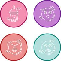 Drink and Dizzy Icon vector