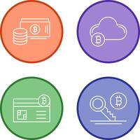 Money and Cloud Icon vector