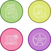 File Protection and Guarantee Icon vector