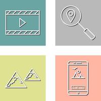 animation and tracking services Icon vector