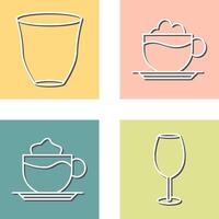 espresso And Mocha Icon vector