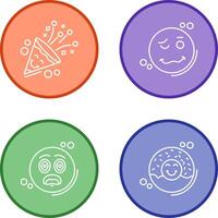 Drunk and Poppers Icon vector